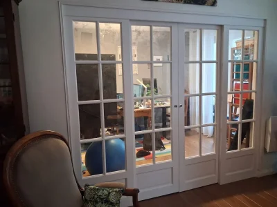 Portes coulissantes, Gif sur Yvette, 78 département des Yvelines